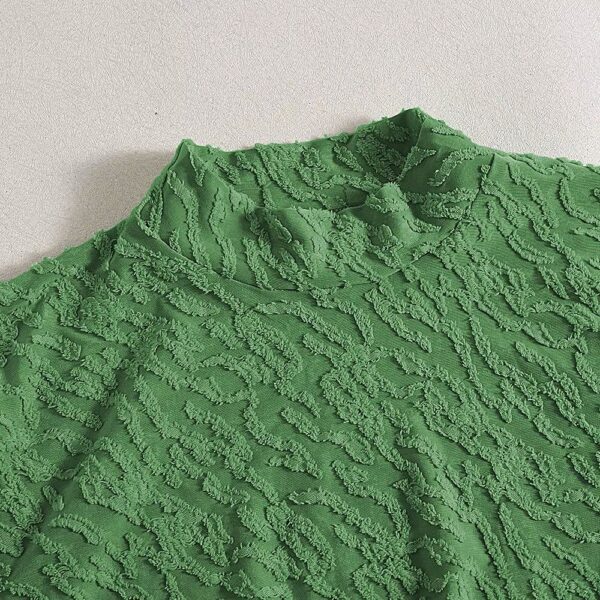 O-neck Fit Dress Long Sleeves BLLNABLL - Image 5