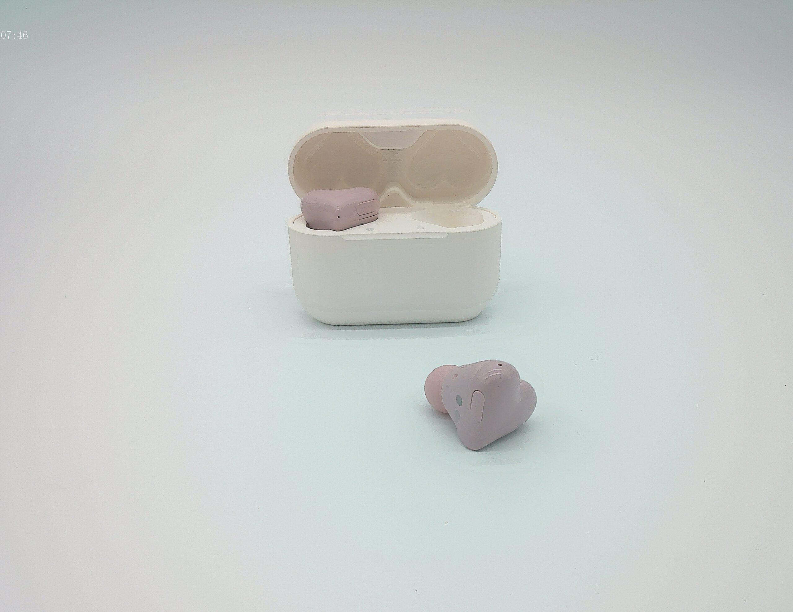 New Original waterproof Heart Shaped Earbuds *pink - Image 5