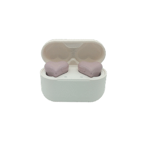 New Original waterproof Heart Shaped Earbuds *pink